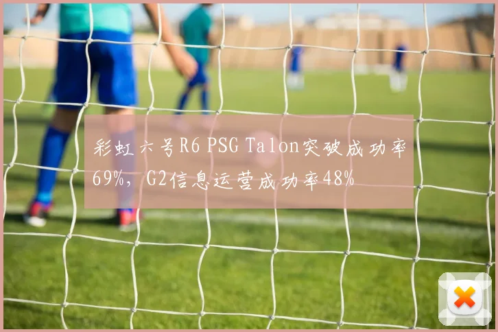 彩虹六号R6 PSG Talon突破成功率69%,G2信息运营成功率48%